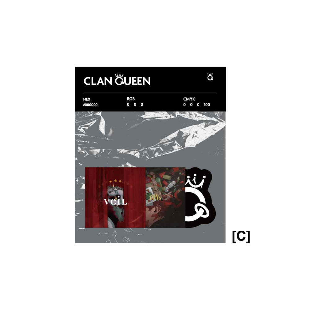 clan queen ステッカー CLAN QUEEN / Official Goods Shop clan queen ステッカー CLAN QUEEN / Official Goods Shop