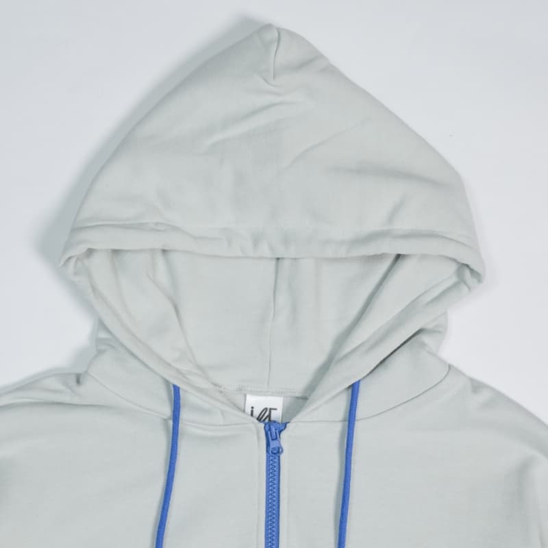 indigo la End】 ilEビックシルエット ダブルジップアップ indigo la End】 ilEビックシルエット ダブルジップアップ