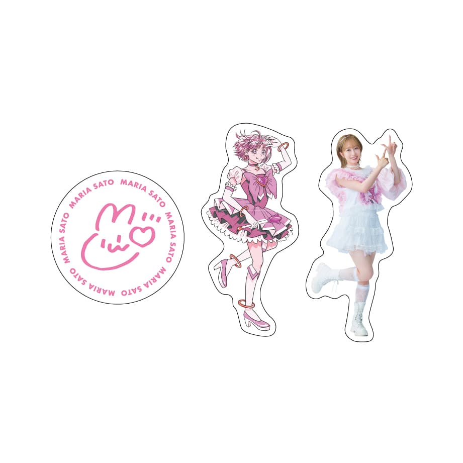 佐藤まりあ生誕祭2025】ステッカーセット / Official Goods Shop 佐藤まりあ生誕祭2025】ステッカーセット / Official Goods Shop