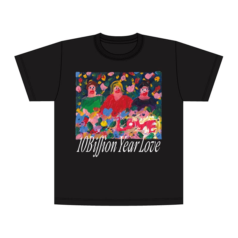100億年LOVE T-Shirt Black Type A Artwork by Nanae Mitobe 100億年LOVE T-Shirt Black Type A Artwork by Nanae Mitobe