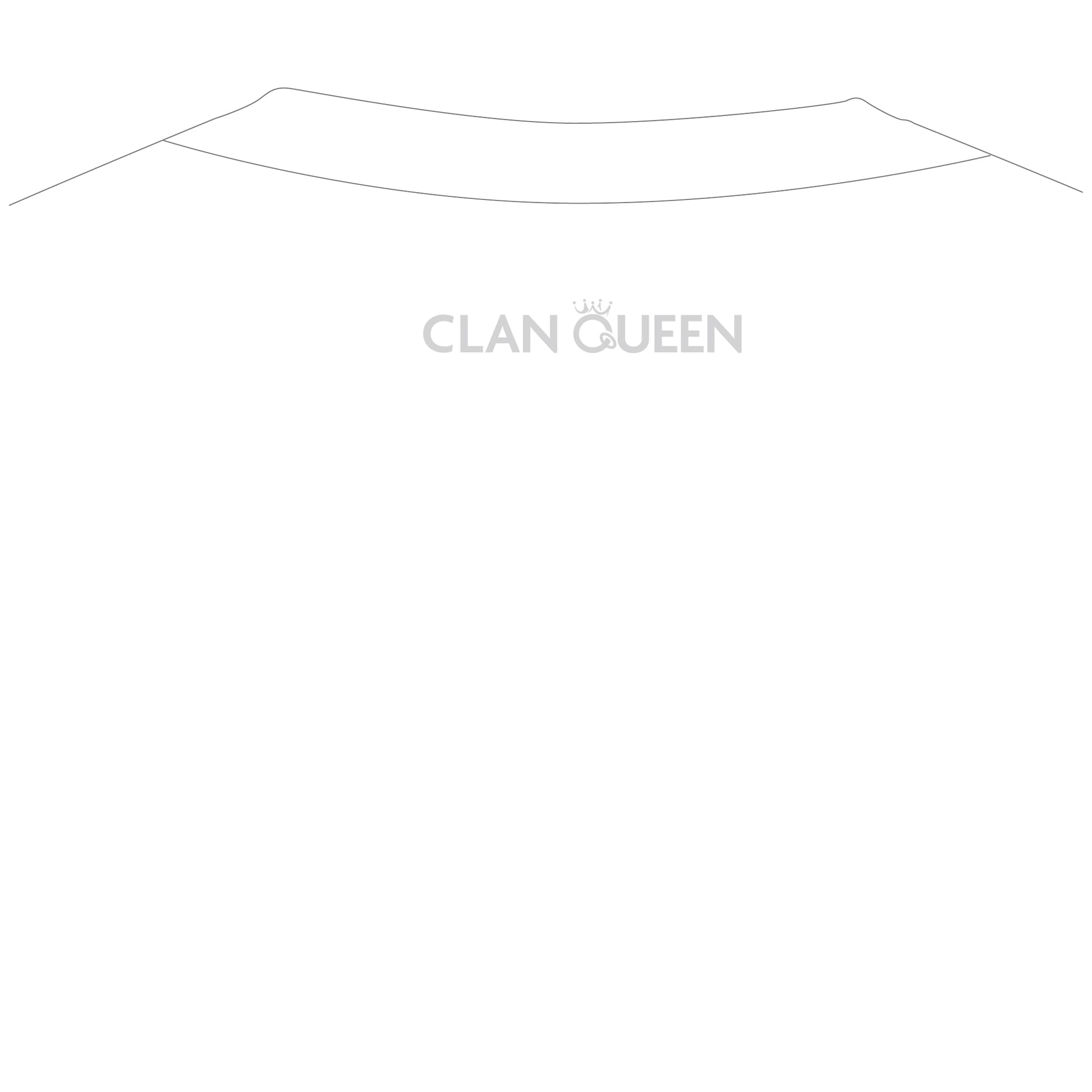 CLAN QUEEN LOGO T-SHIRT (WHITEÃSILVER) / Official Goods Shop CLAN QUEEN LOGO T-SHIRT (WHITEÃSILVER) / Official Goods Shop