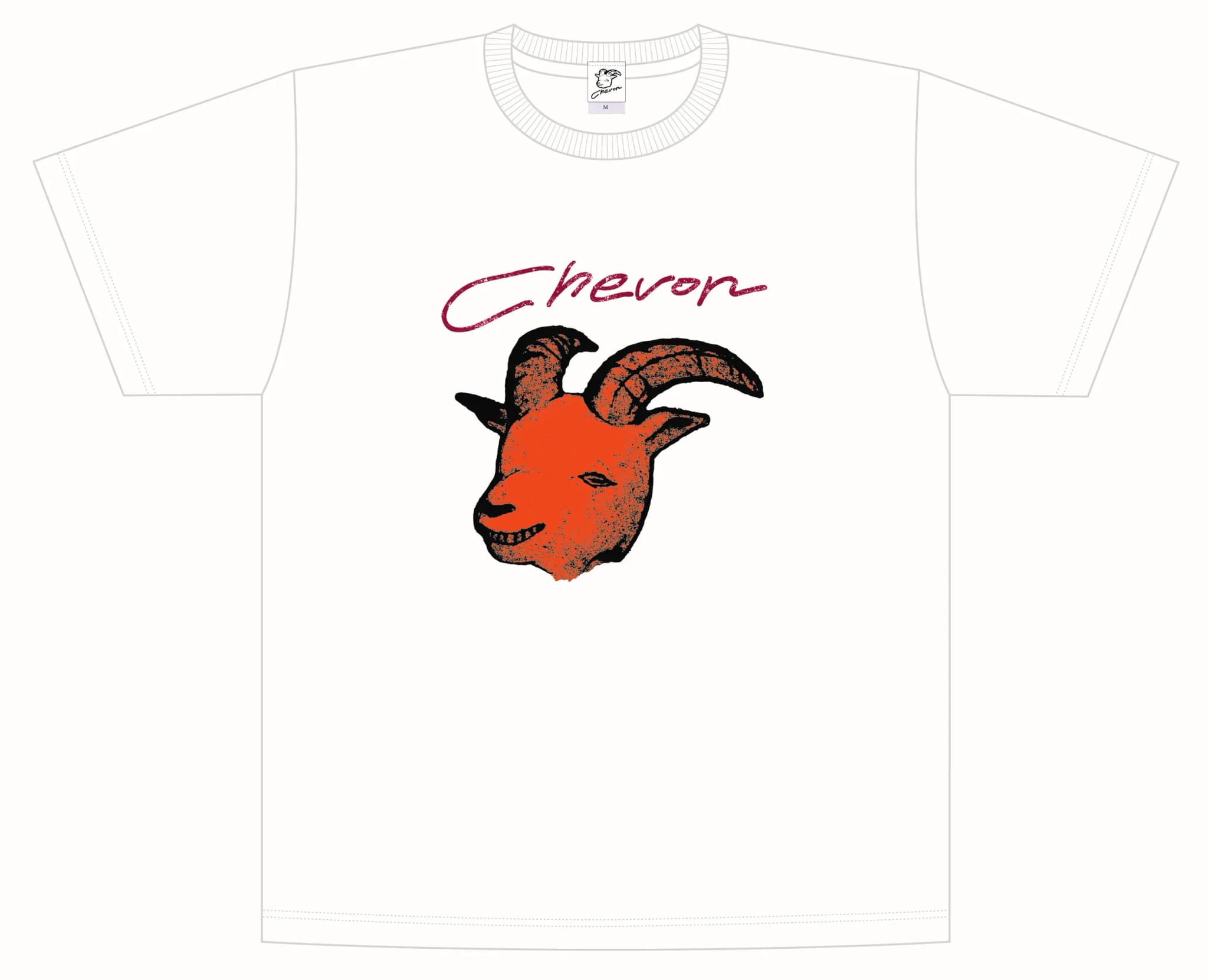 しぇぼんくんTシャツ / ホワイト / Official Goods Shop しぇぼんくんTシャツ / ホワイト / Official Goods Shop