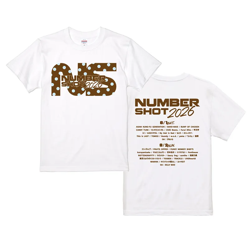 NUMBER SHOT / Official Goods Shop NUMBER SHOT / Official Goods Shop