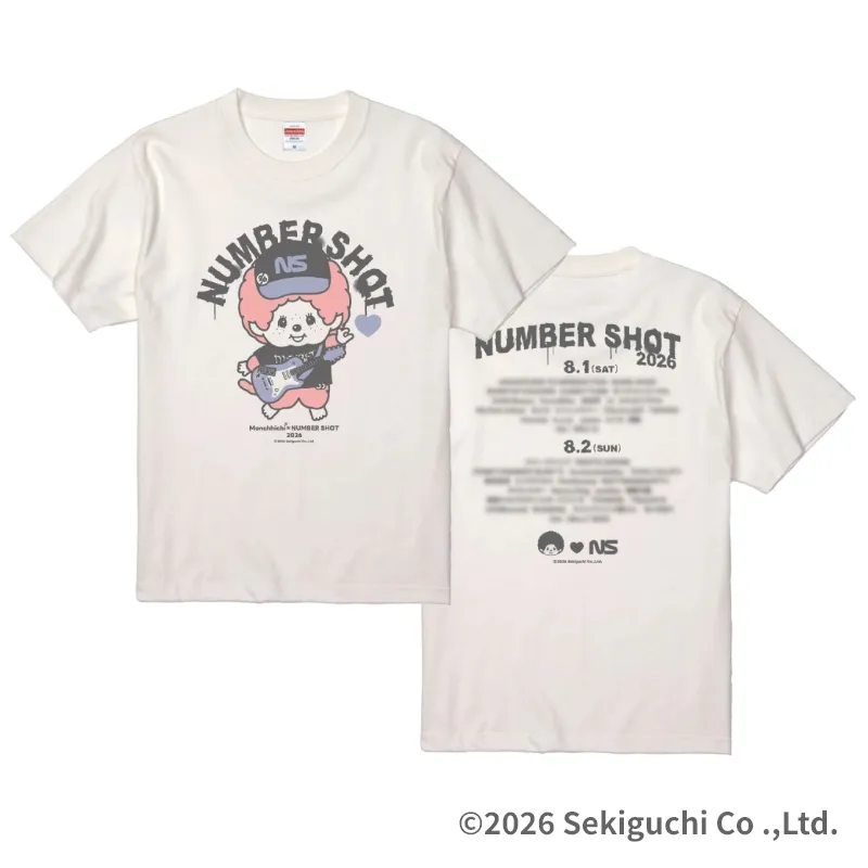 モンチッチ Tシャツ / VANILLA WHITE / Official Goods Shop モンチッチ Tシャツ / VANILLA WHITE / Official Goods Shop